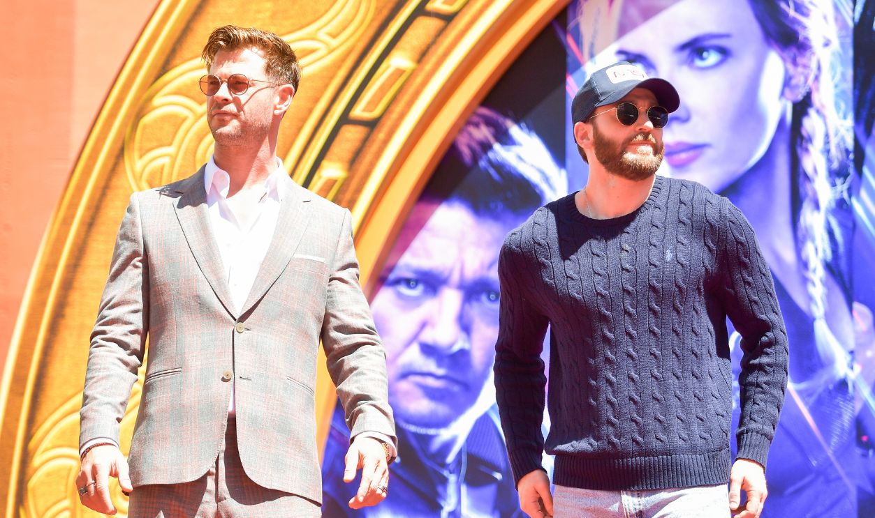 Chris Evans & Chris Hemsworth