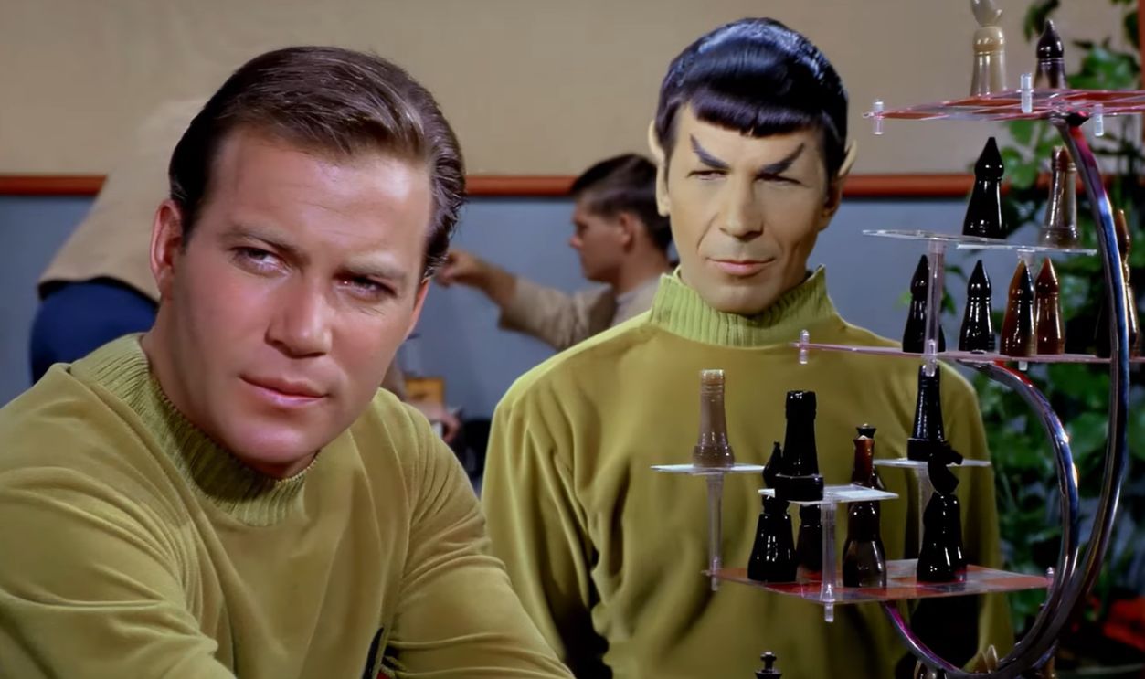 Screenshot from Where No Man Has Gone Before (1966)