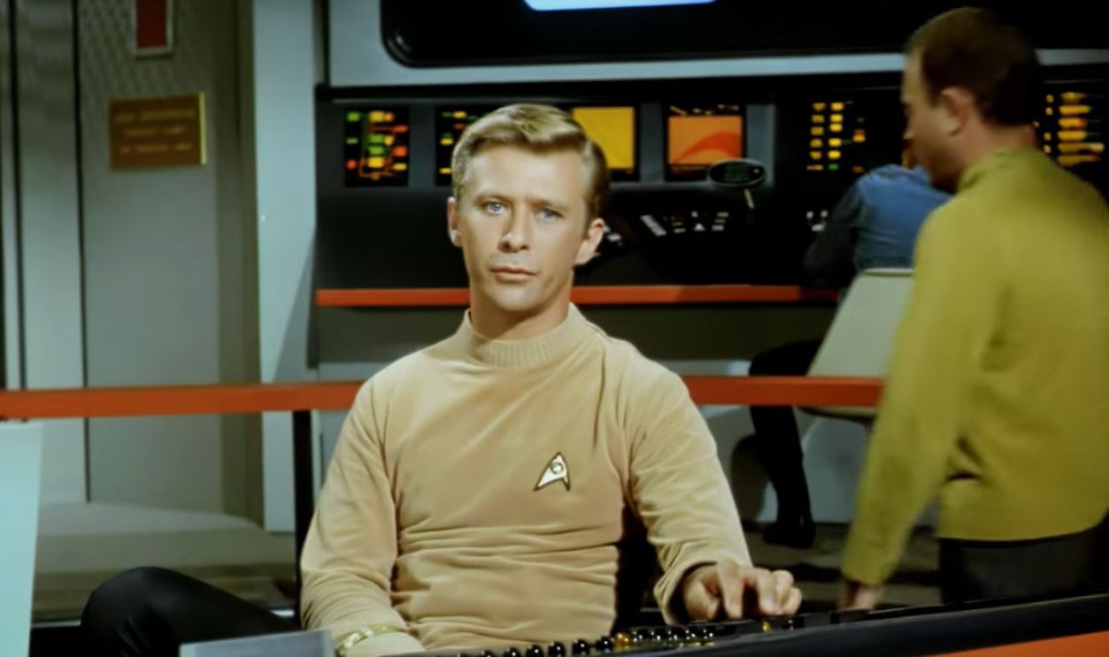 Screenshot from Where No Man Has Gone Before (1966)