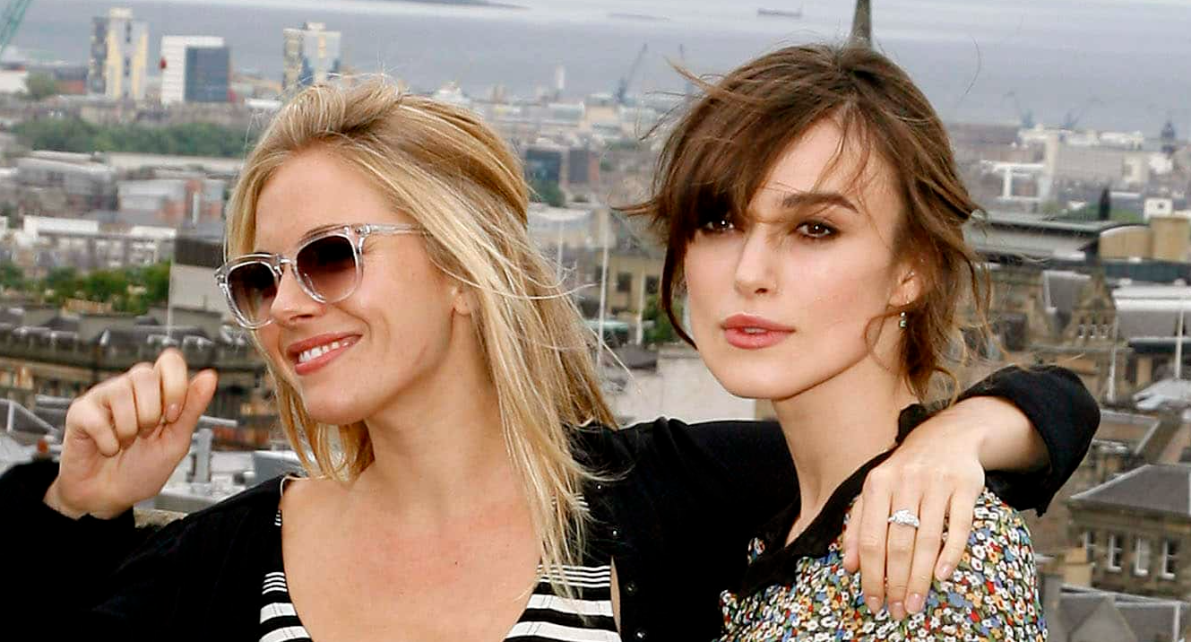 Sienna Miller and Keira Knightley