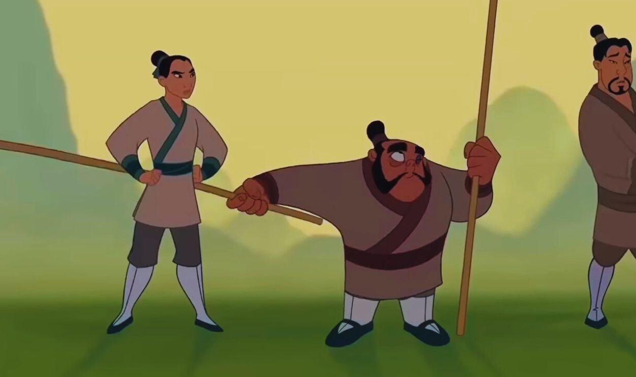 Screenshot from Mulan (1998)