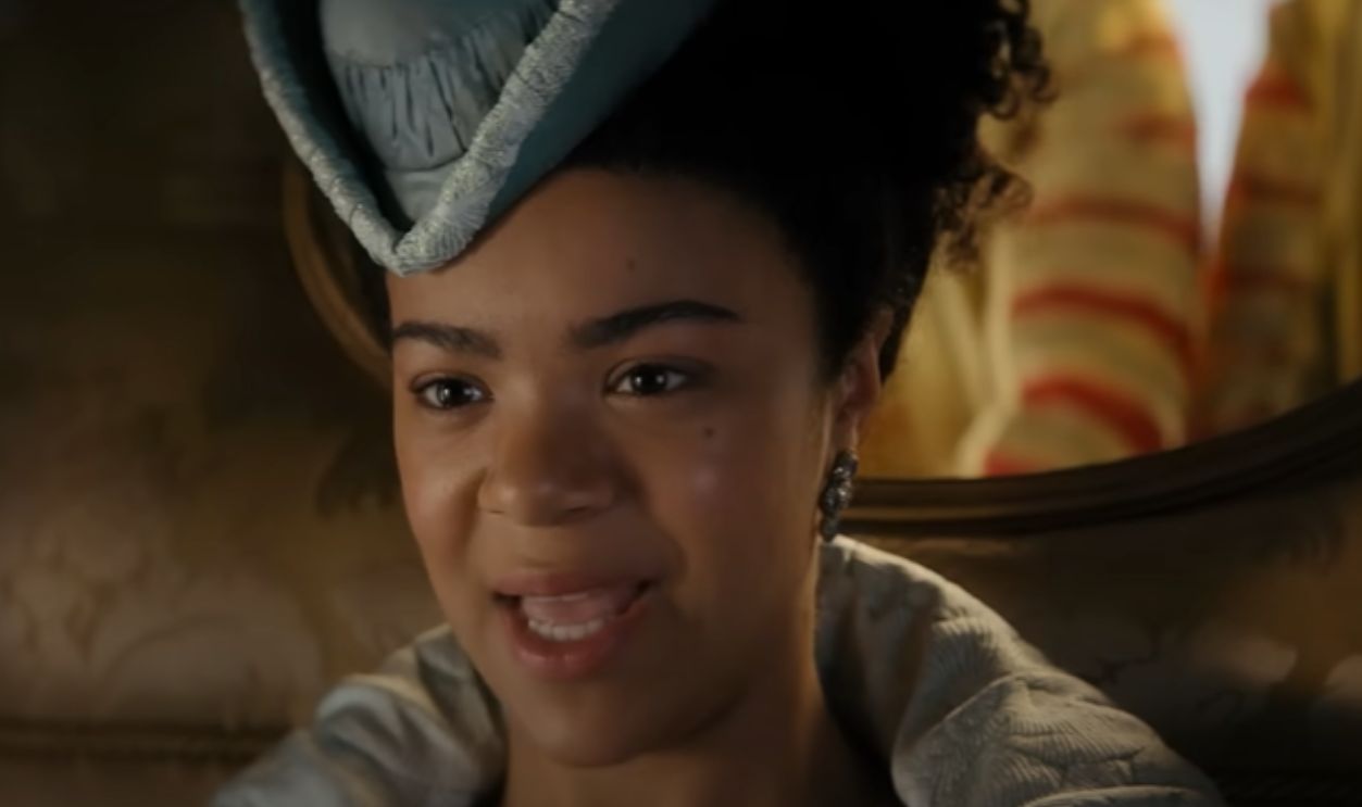 Screenshot from Queen Charlotte: A Bridgerton Story (2023)
