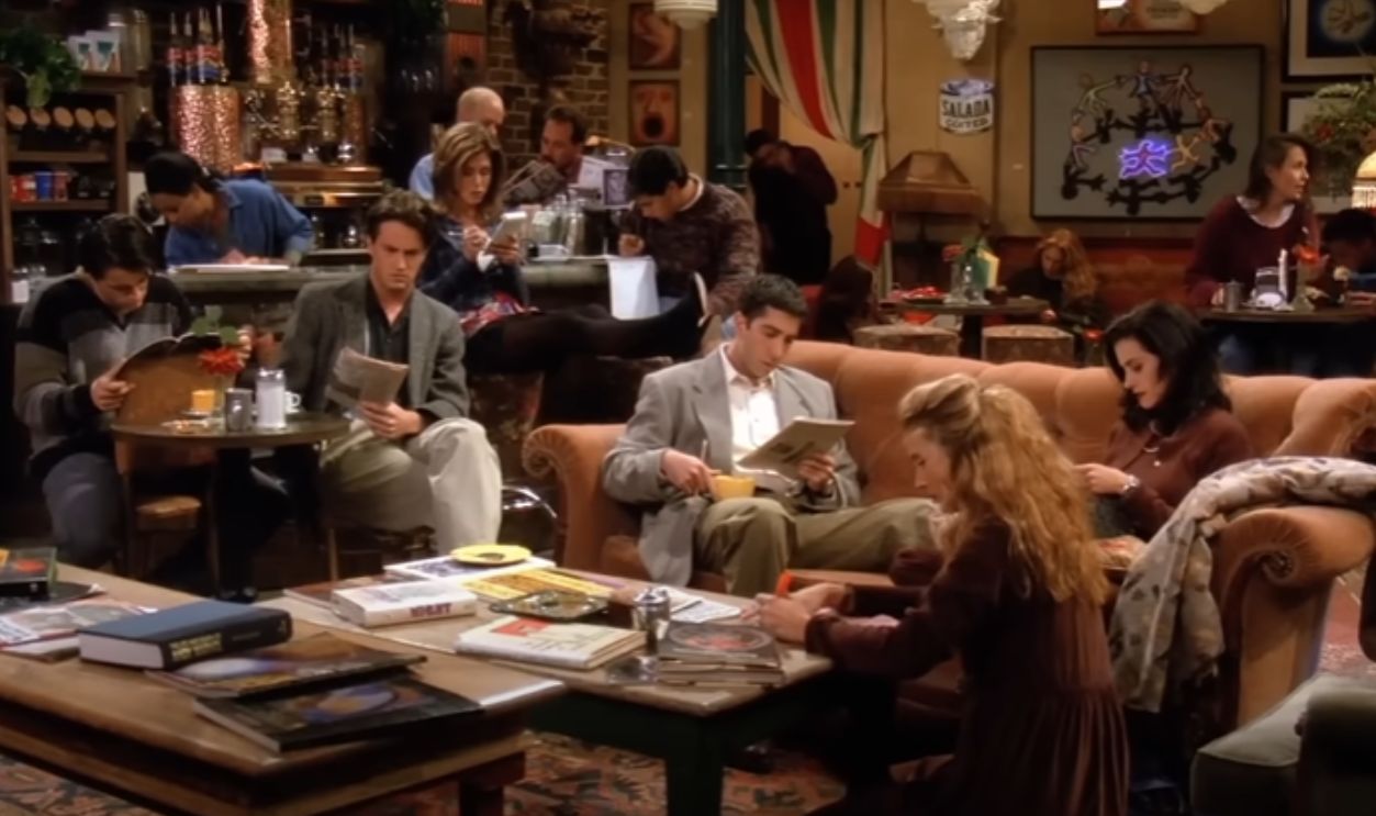 Screenshot from Friends (1994–2004)