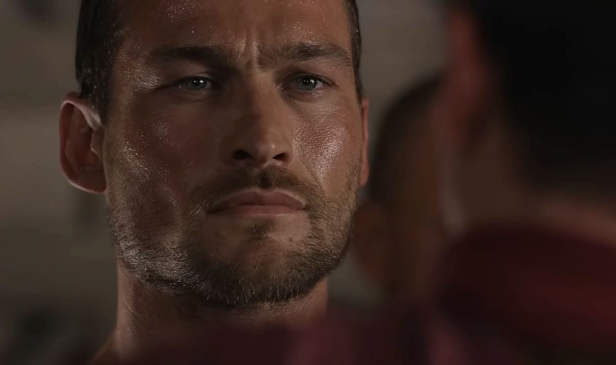 Andy Whitfield As Spartacus On Spartacus: Blood And Sand (Cont.)