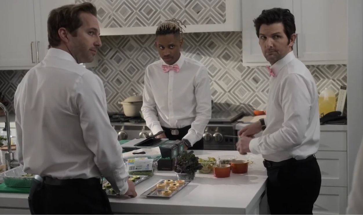 Screenshot from Party Down (2009–2010, 2023)