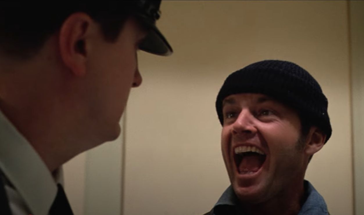 Screenshot from One Flew Over the Cuckoo's Nest (1975)