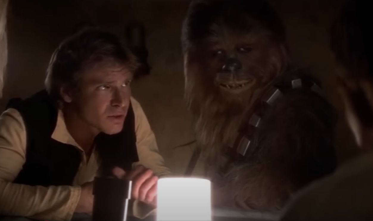 Screenshot from Star Wars: Episode IV – A New Hope (1977)