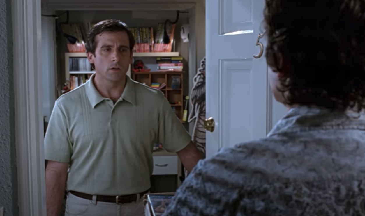 Screenshot from The 40-Year-Old Virgin (2005)