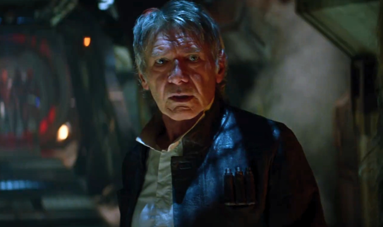 Screenshot 2 Of Harrison Ford From Star Wars The Force Awakens