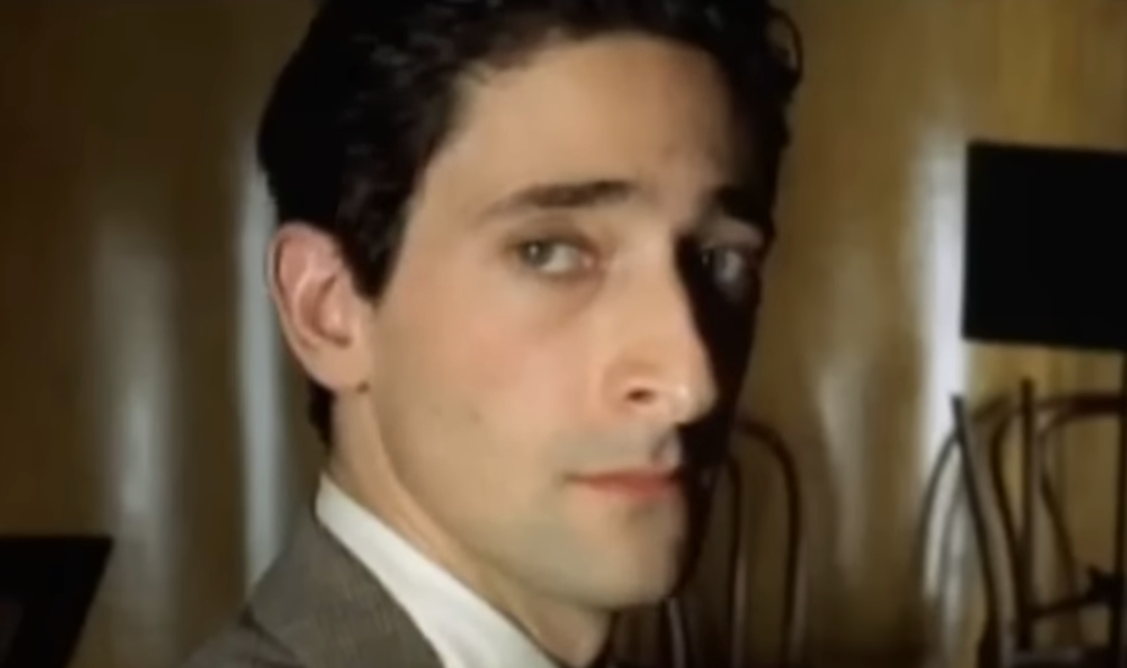 Screenshot Of Adrien Brody From The Pianist