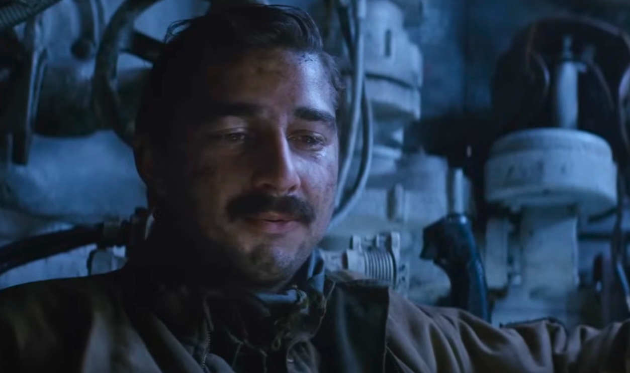 Screenshot Of Shia Labeouf From Fury