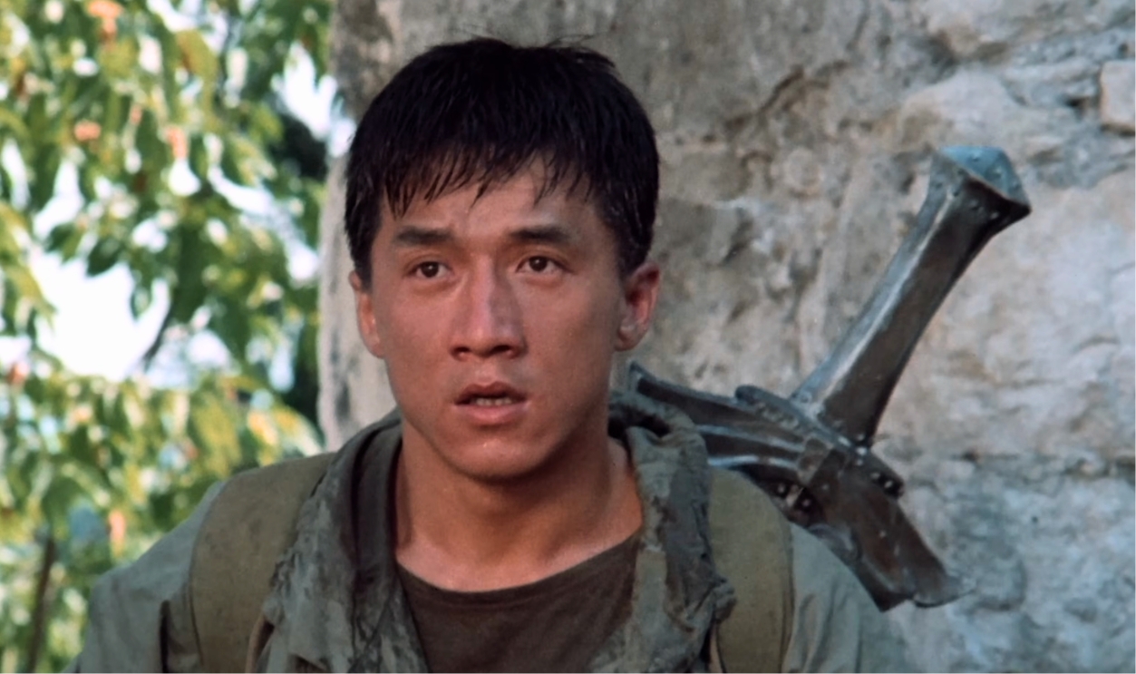 Screenshot of Jackie Chan from Armour Of God