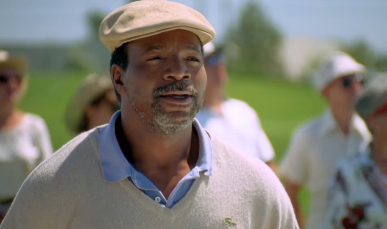 Screenshot of Carl Weathers from Happy Gilmore