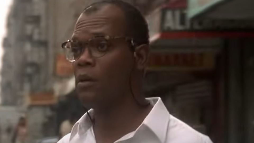 A visually captivating still taken from a pivotal moment in the film Die Hard with a Vengeance (1995)