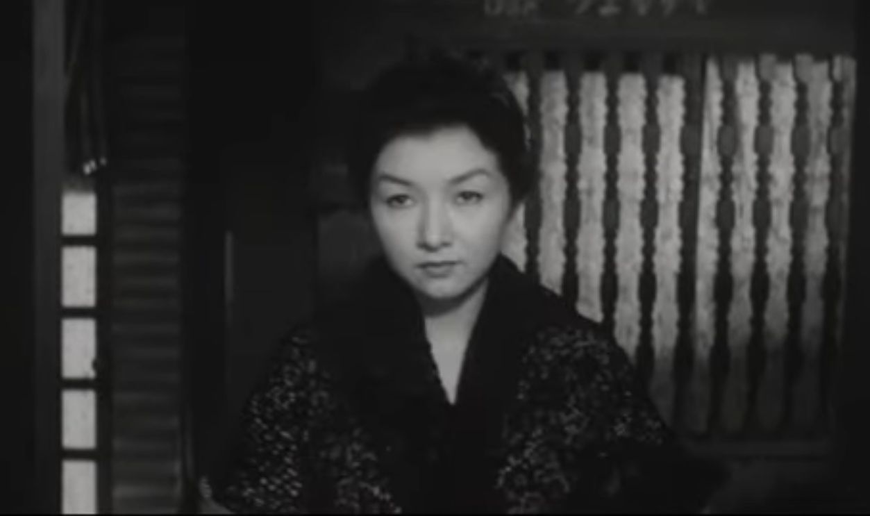 Screenshot from When a Woman Ascends the Stairs (1960)