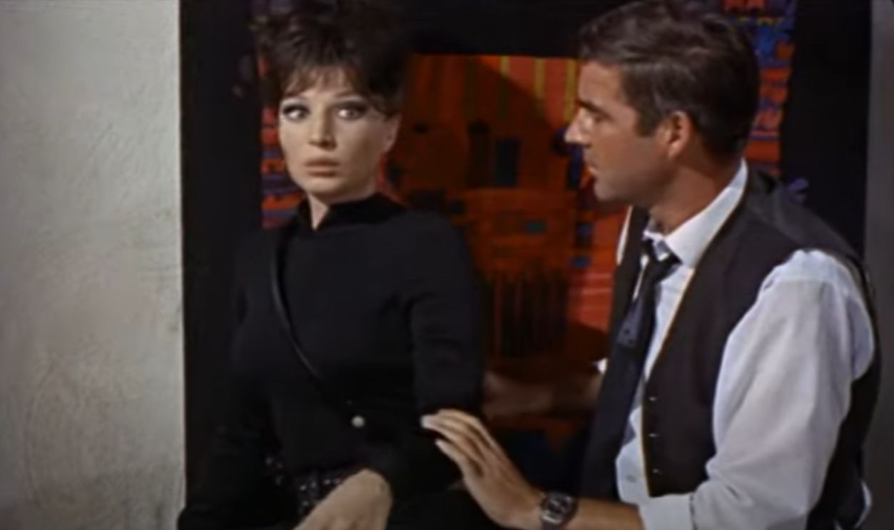 Screenshot from Modesty Blaise (1966)
