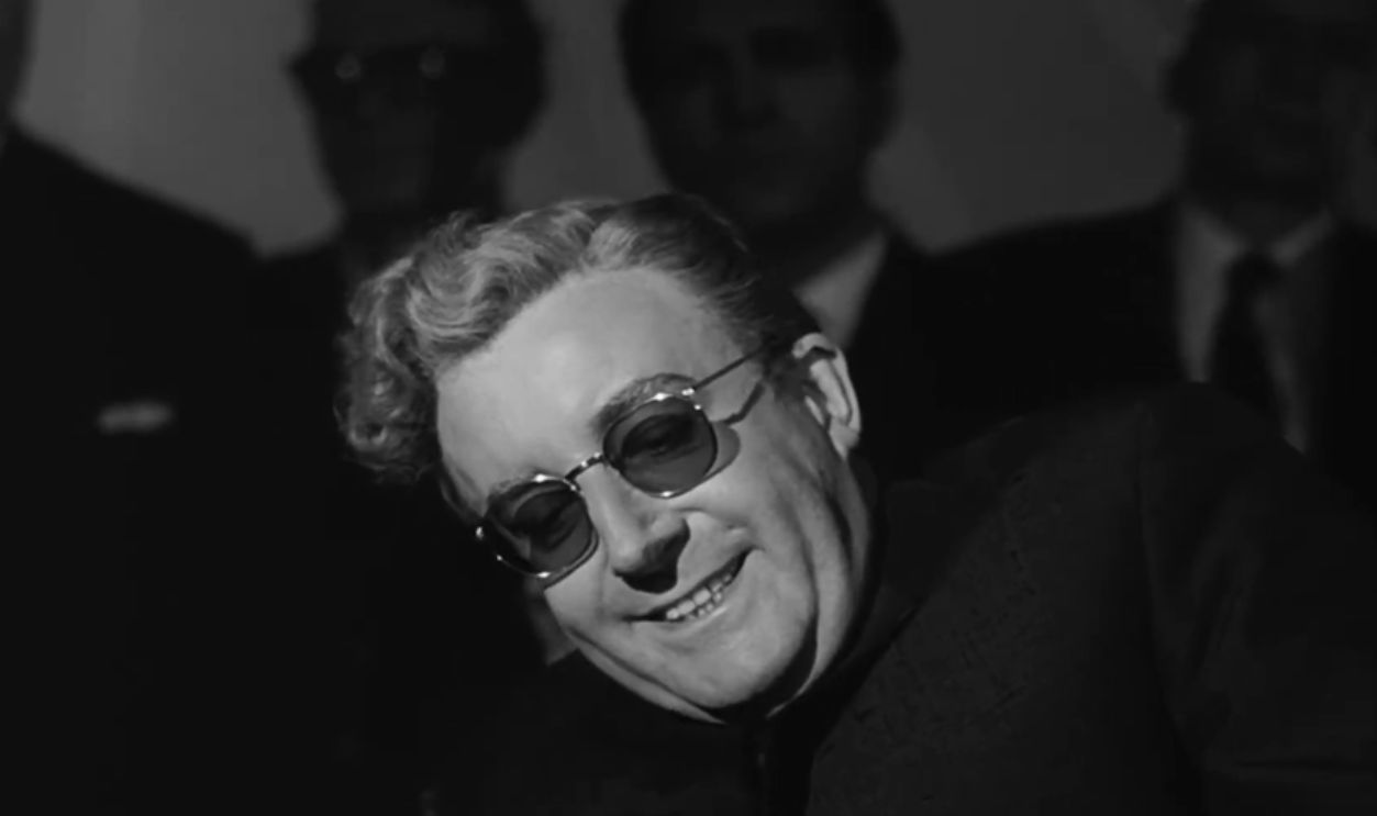 Screenshot from Dr. Strangelove (1964)