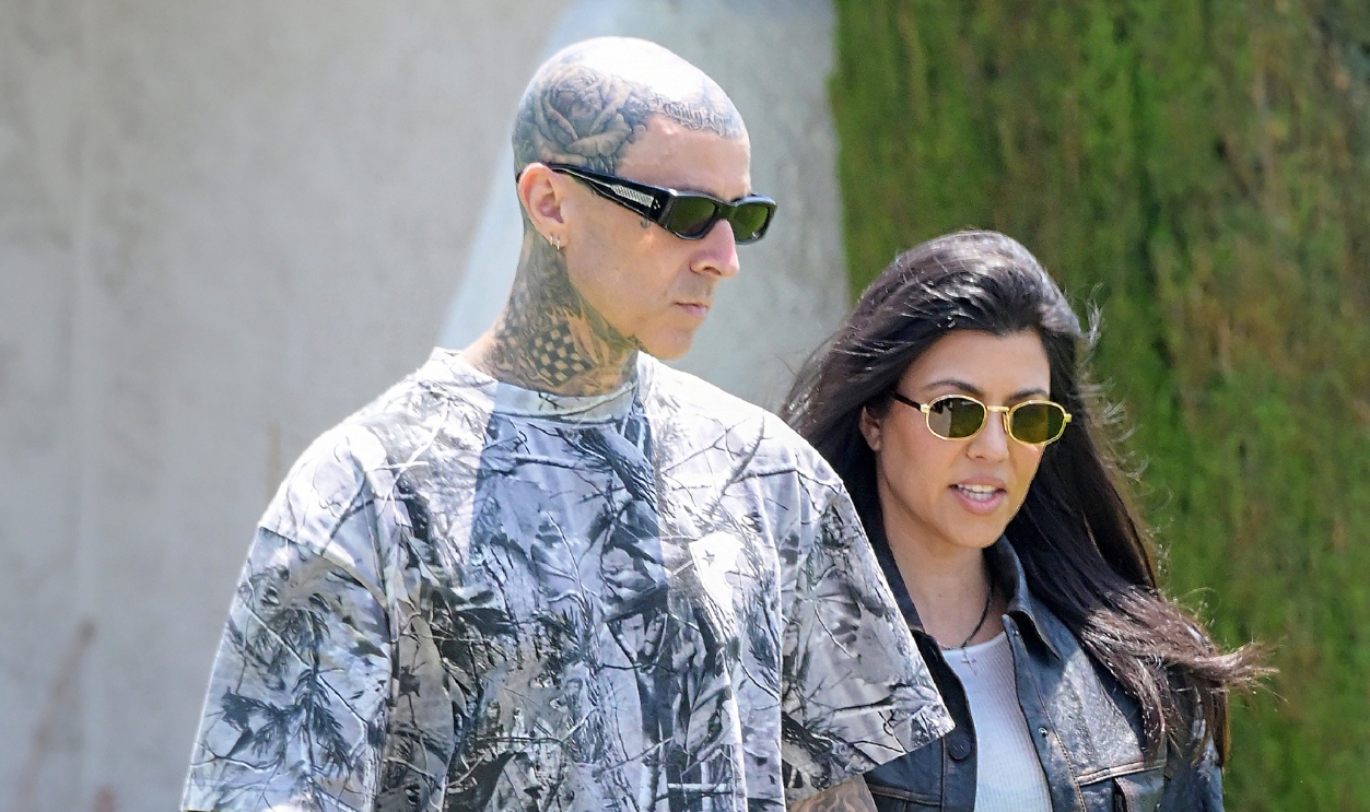 Kourtney Kardashian And Travis Barker (Now)