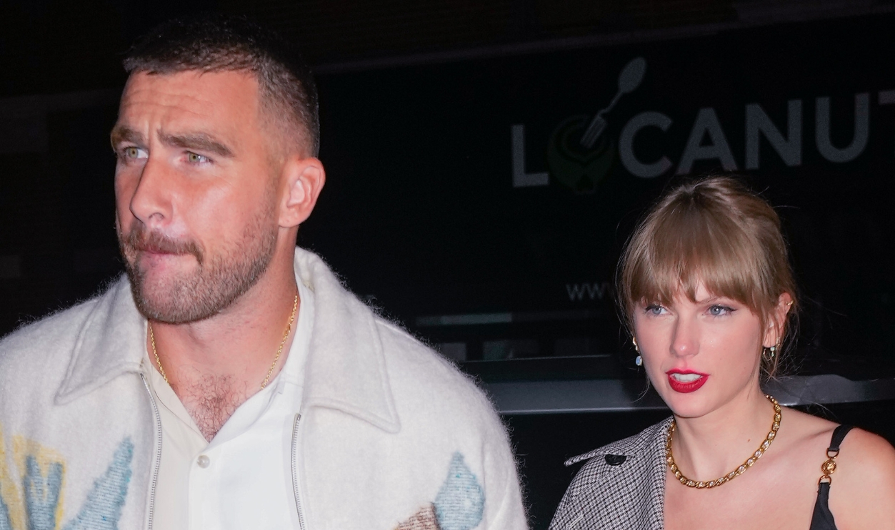 Taylor Swift And Travis Kelce (Then)