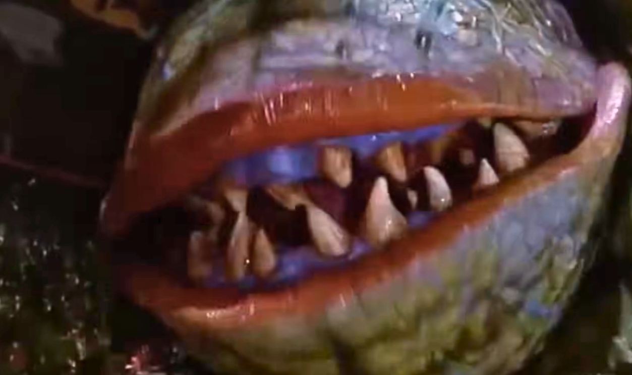Screenshot of Audrey II from Little Shop Of Horrors (1986)