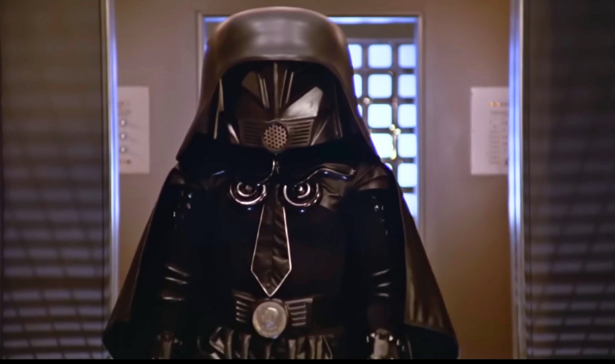 Screenshot of Dark Helmet from Spaceballs (1987)