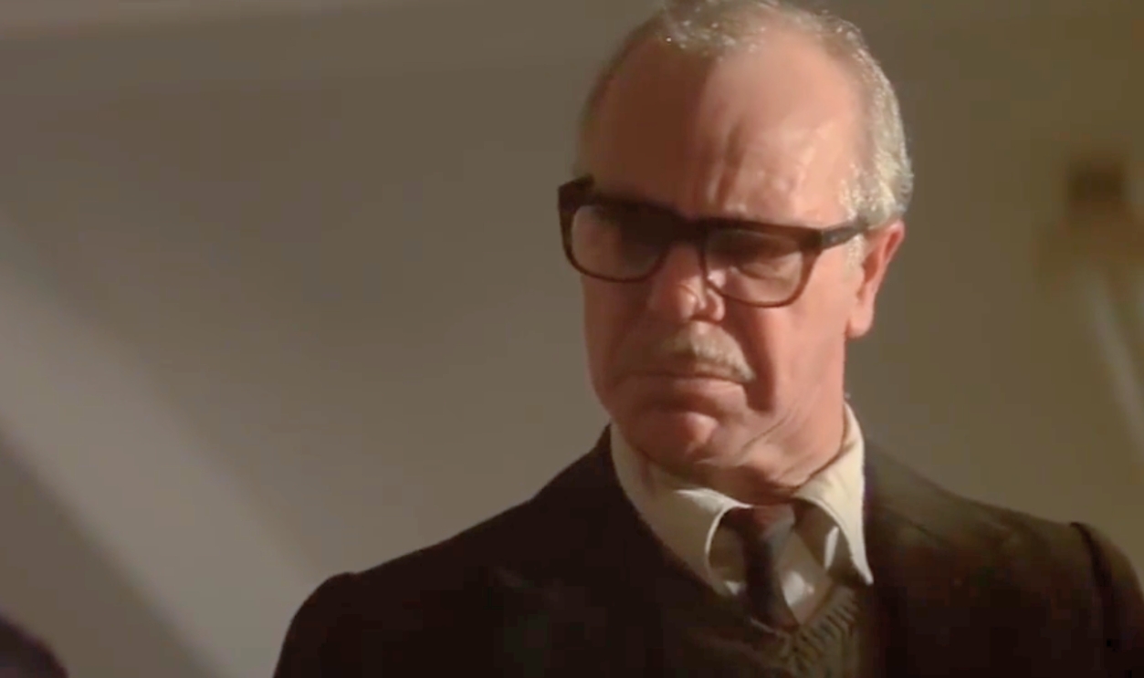 Screenshot of The Headmaster from Pink Floyd—The Wall (1982)