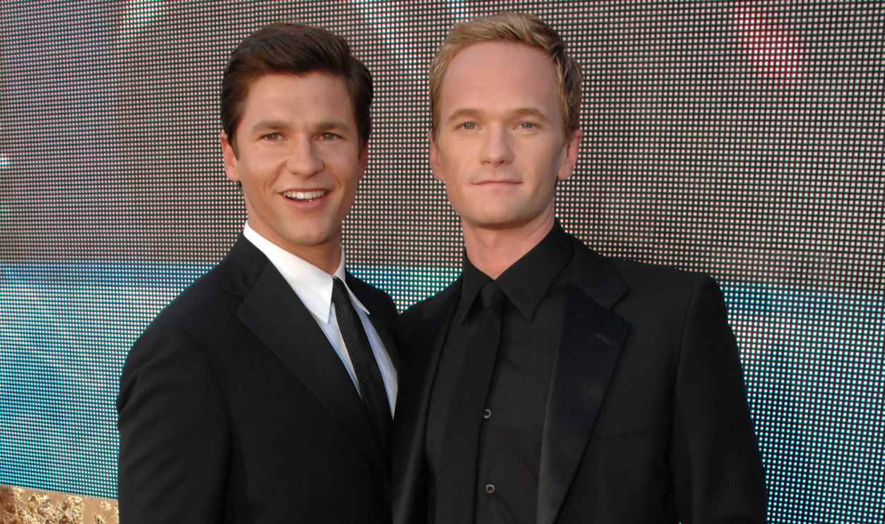 Neil Patrick Harris And David Burtka (Then)