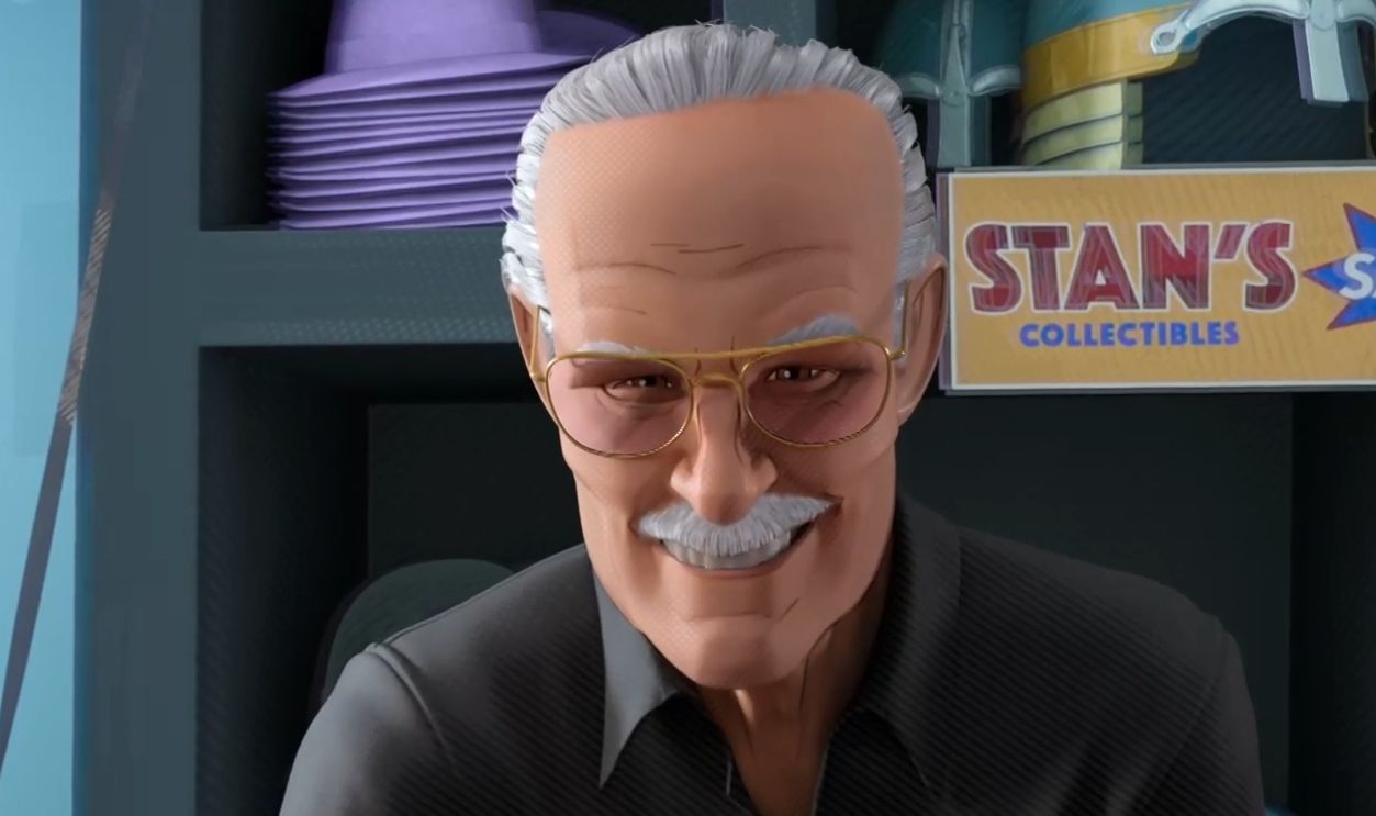 Stan Lee In Spider-Man: Into The Spider-Verse (2018)