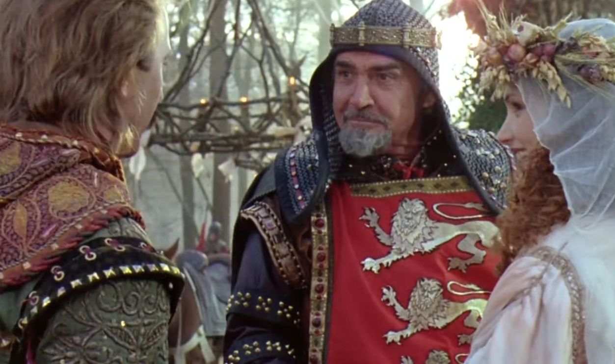Sean Connery In Robin Hood: Prince Of Thieves (1991)