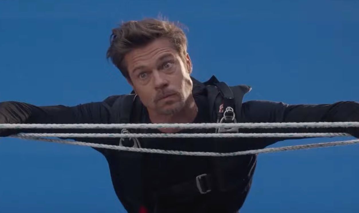 Brad Pitt In Deadpool 2 (2018)