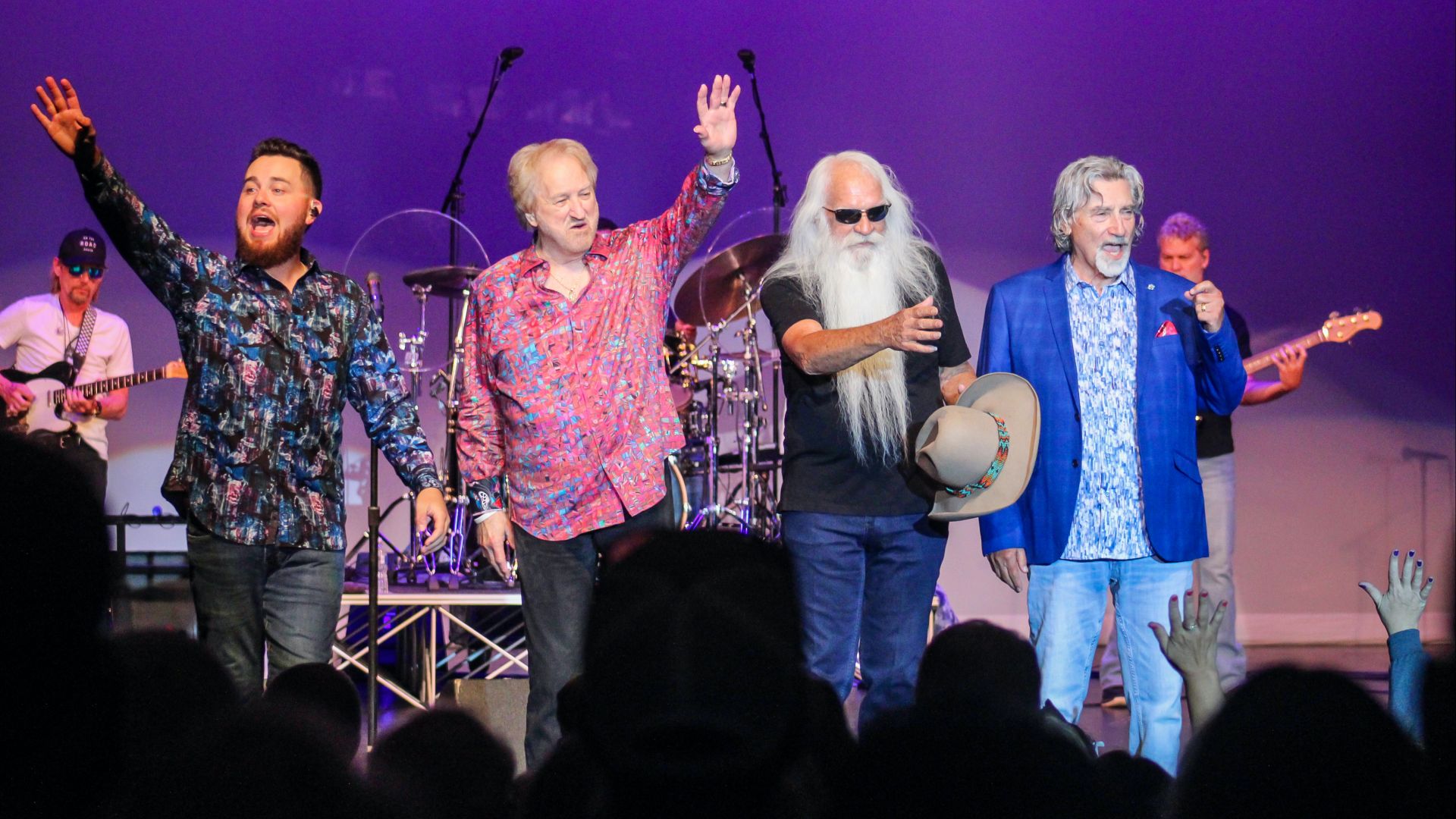 File:The Oak Ridge Boys on stage in Defiance, Ohio, 2024.jpg