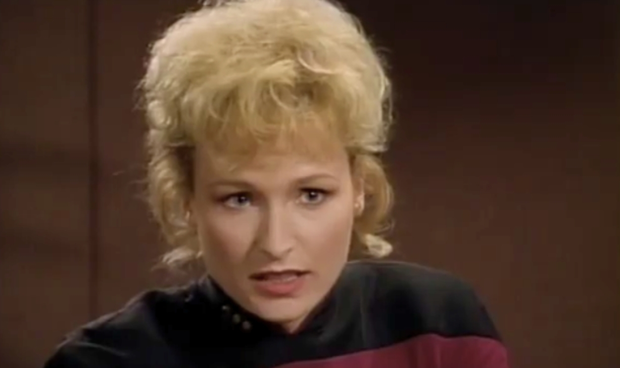 Lt Commander Shelby From Star Trek.