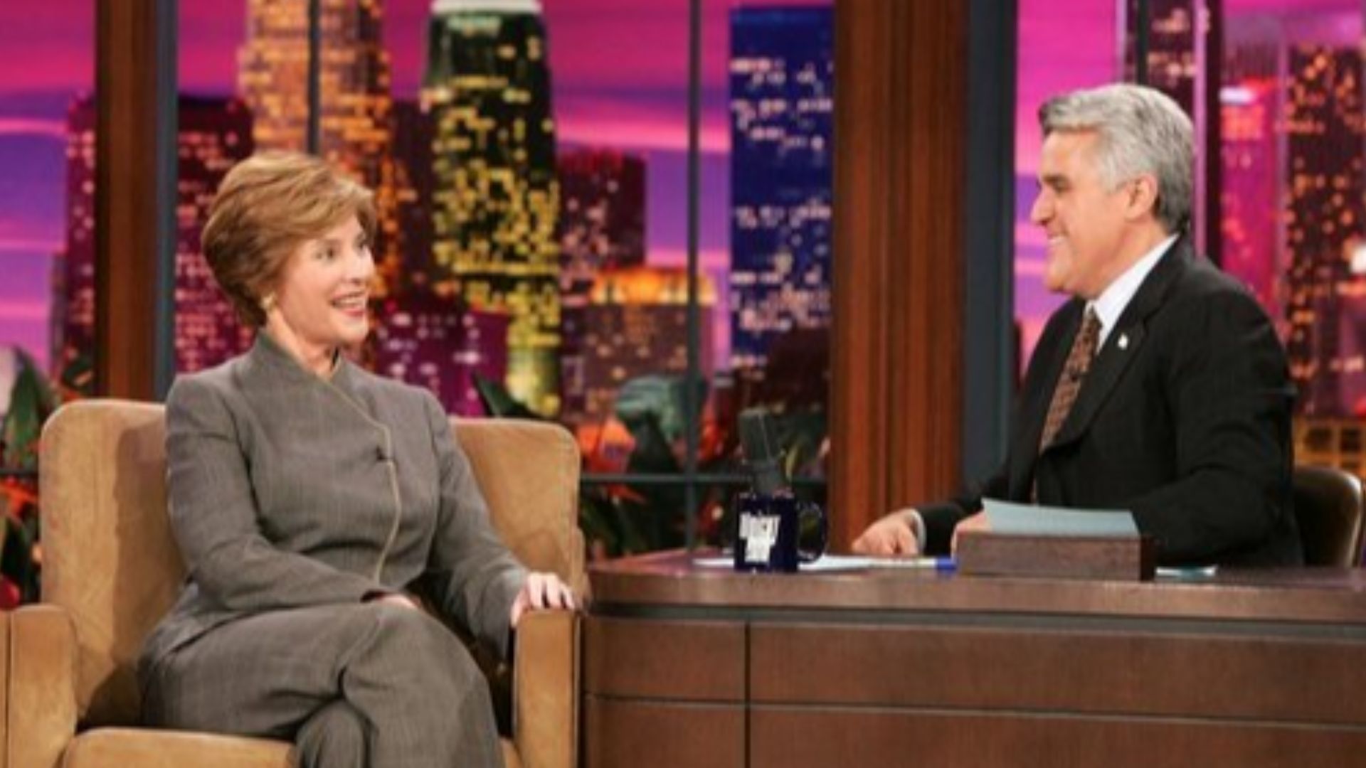 File:Laura Bush with Jay Leno.jpg