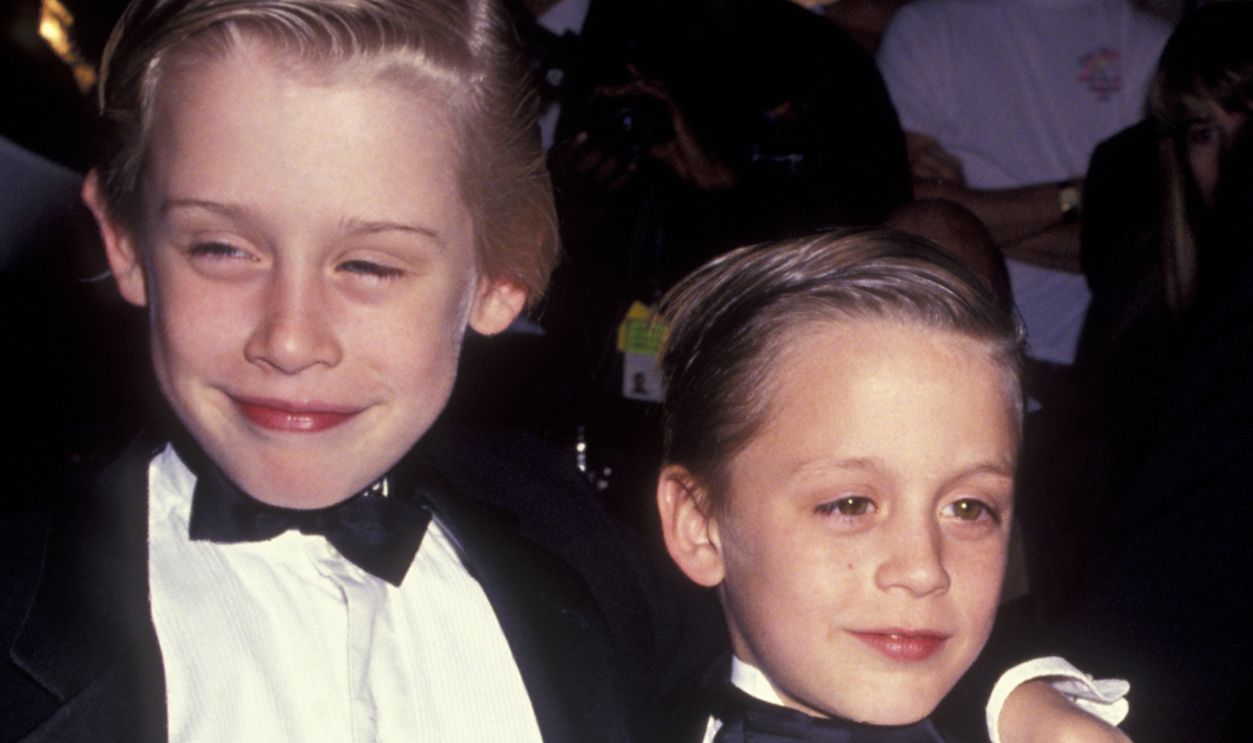 Macaulay Culkin and Kieran Culkin attend Fifth Annual American Comedy Awards on March 9, 1991 at the Shrine Auditorium in Los Angeles, California. 