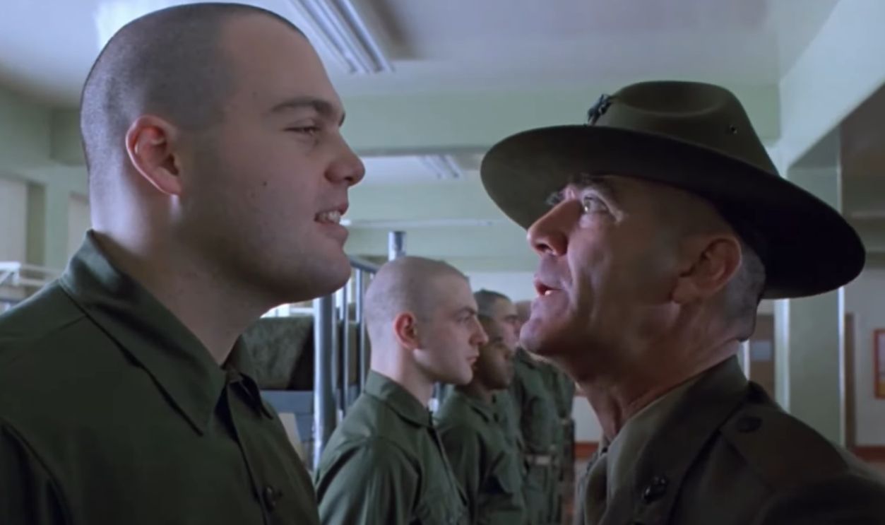 Screenshot from Full Metal Jacket (1987)