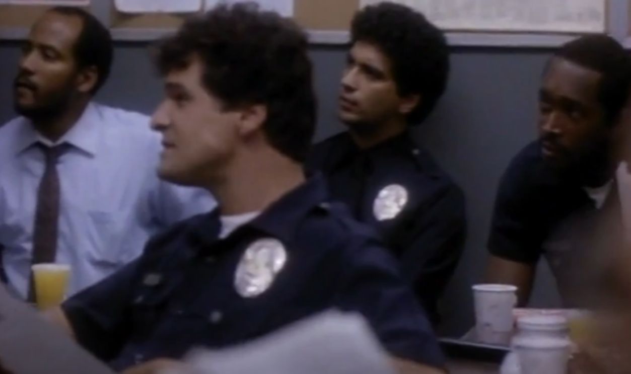 Screenshot from Cop Rock (1990)