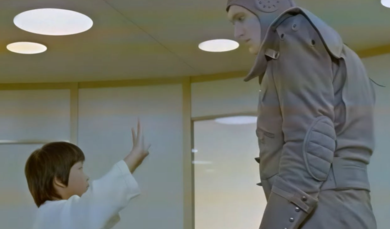 Screenshot from The Humanoid (1979)