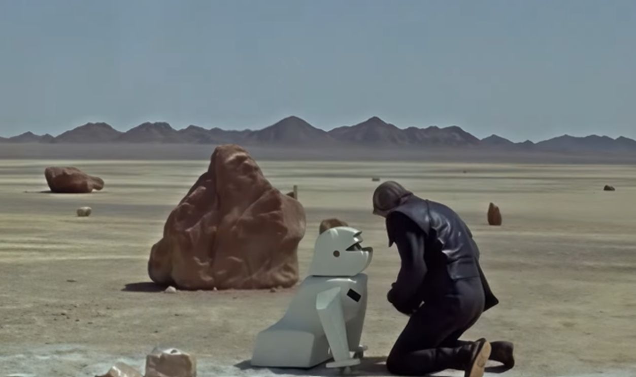 Screenshot from The Humanoid (1979)