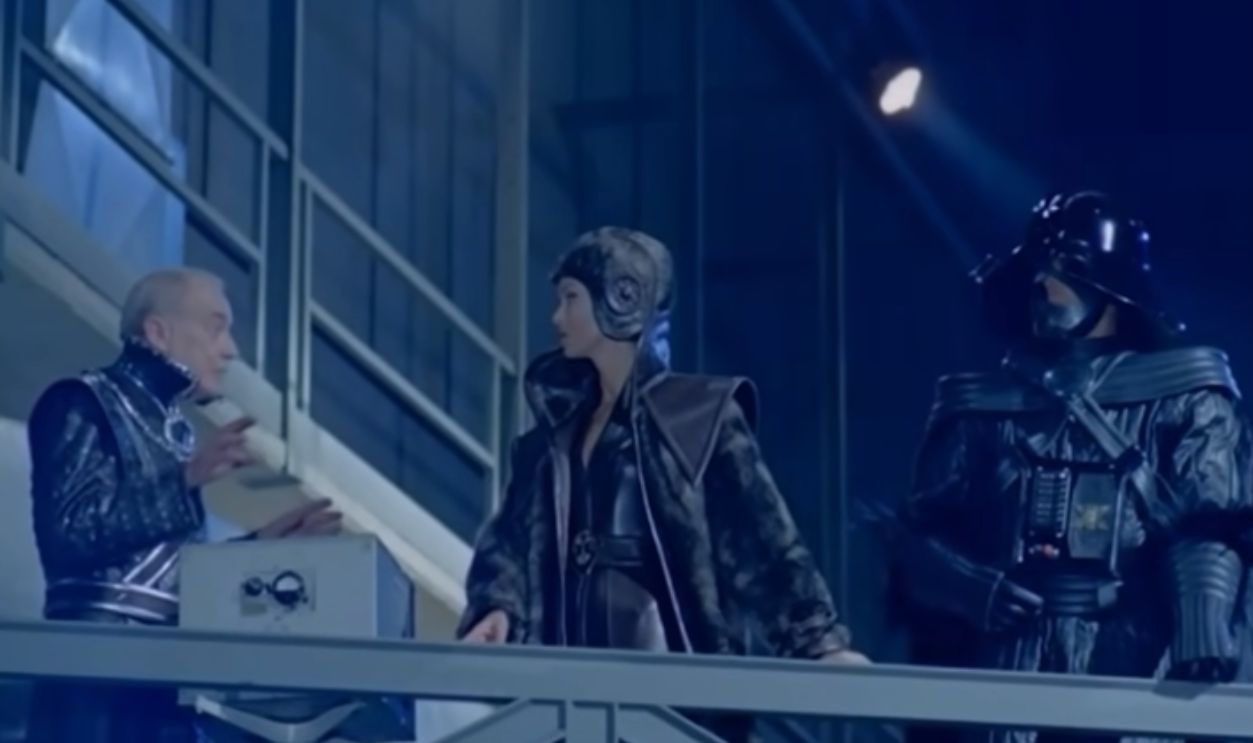 Screenshot from The Humanoid (1979)