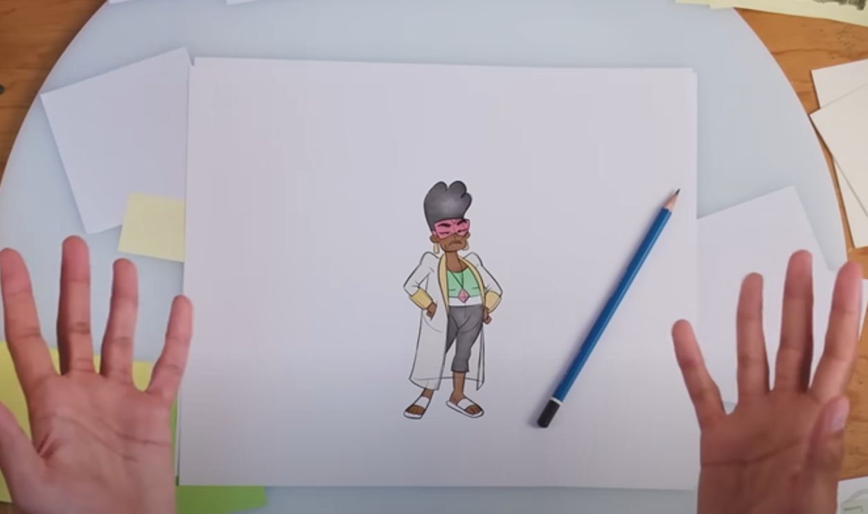 Screenshot from How Not To Draw: Shorts: Season 4 (2025)