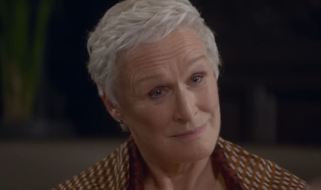 Screenshot from The Wife (2017)