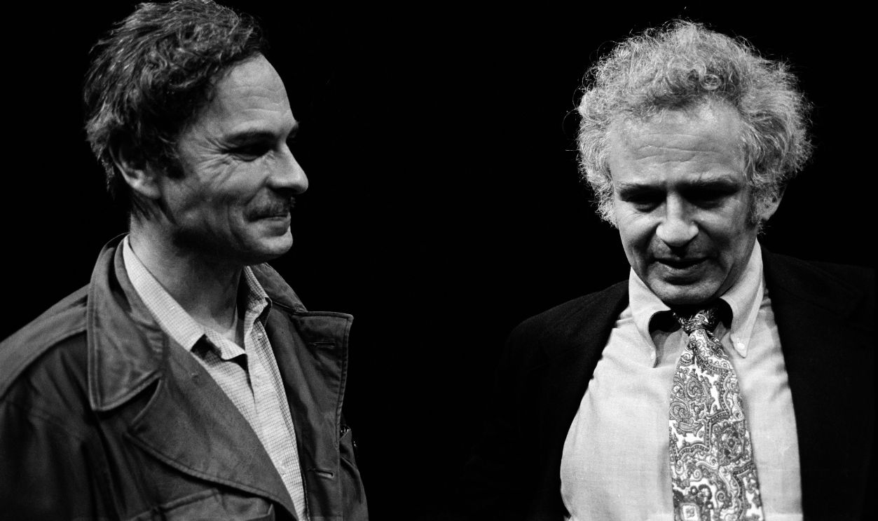 Norman Mailer Visits Set Of 'The Kitchen'