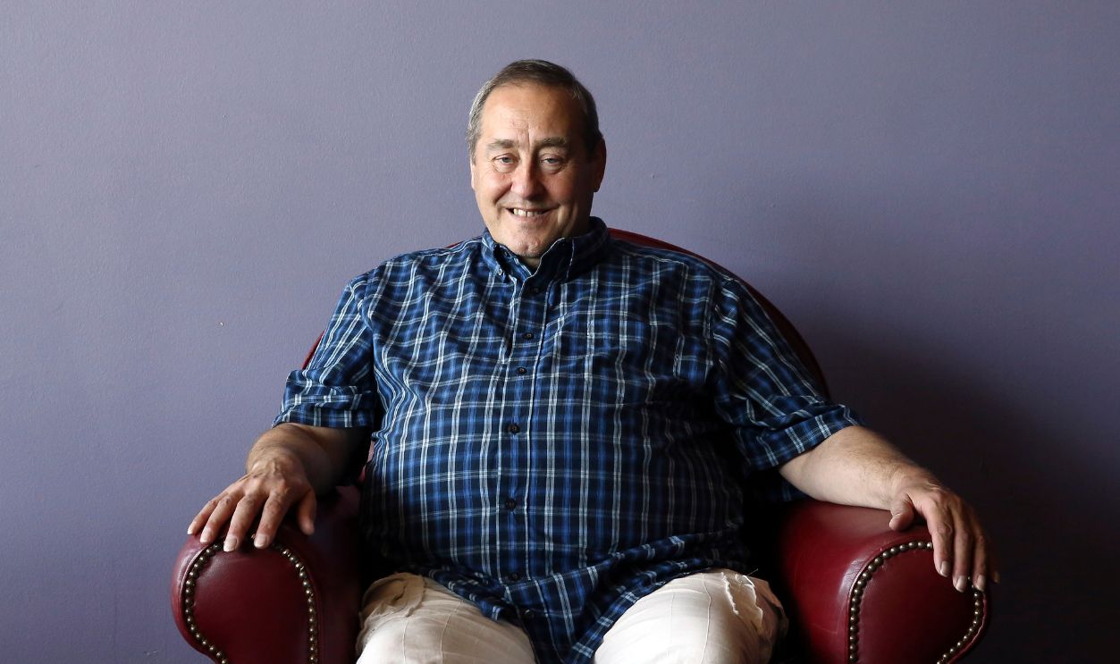 Freddie Mercury's former personal assistant Peter Freestone poses before the 72nd party to celebrate the star's birthday on September 8, 2018 at the Casino Barriere in Montreux. - Queen fans gather every year in Montreux to celebrate Freddie Mercury's birthday. Queen recorded several albums in this city and the fifteenth and final studio album 'Made in Heaven' was completed at the band's 'Mountain Studio'. A biopic about the British rock band entitled 'Bohemian Rhapsody' is due to be released in the United Kingdom on October 24, 2018. 