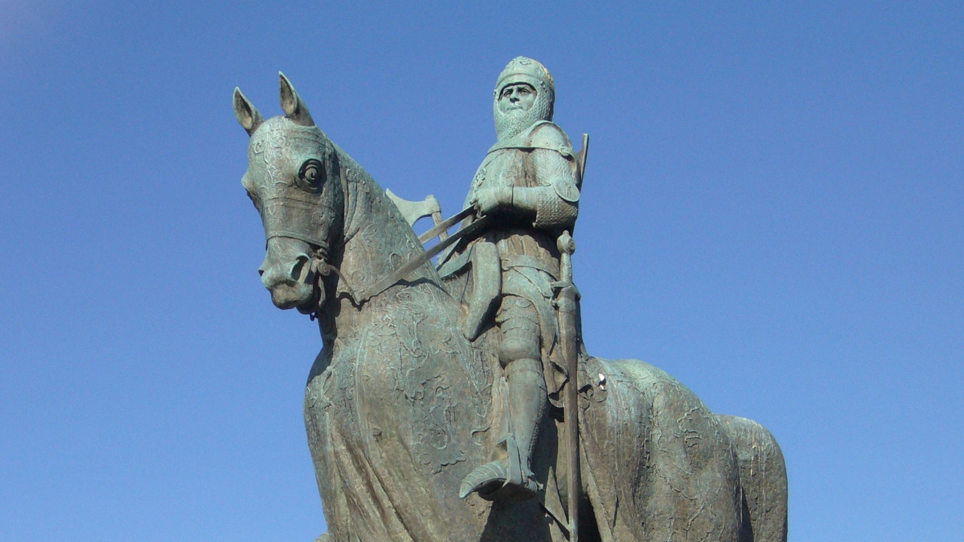 File:Robert Bruce statue, Bannockburn.jpg