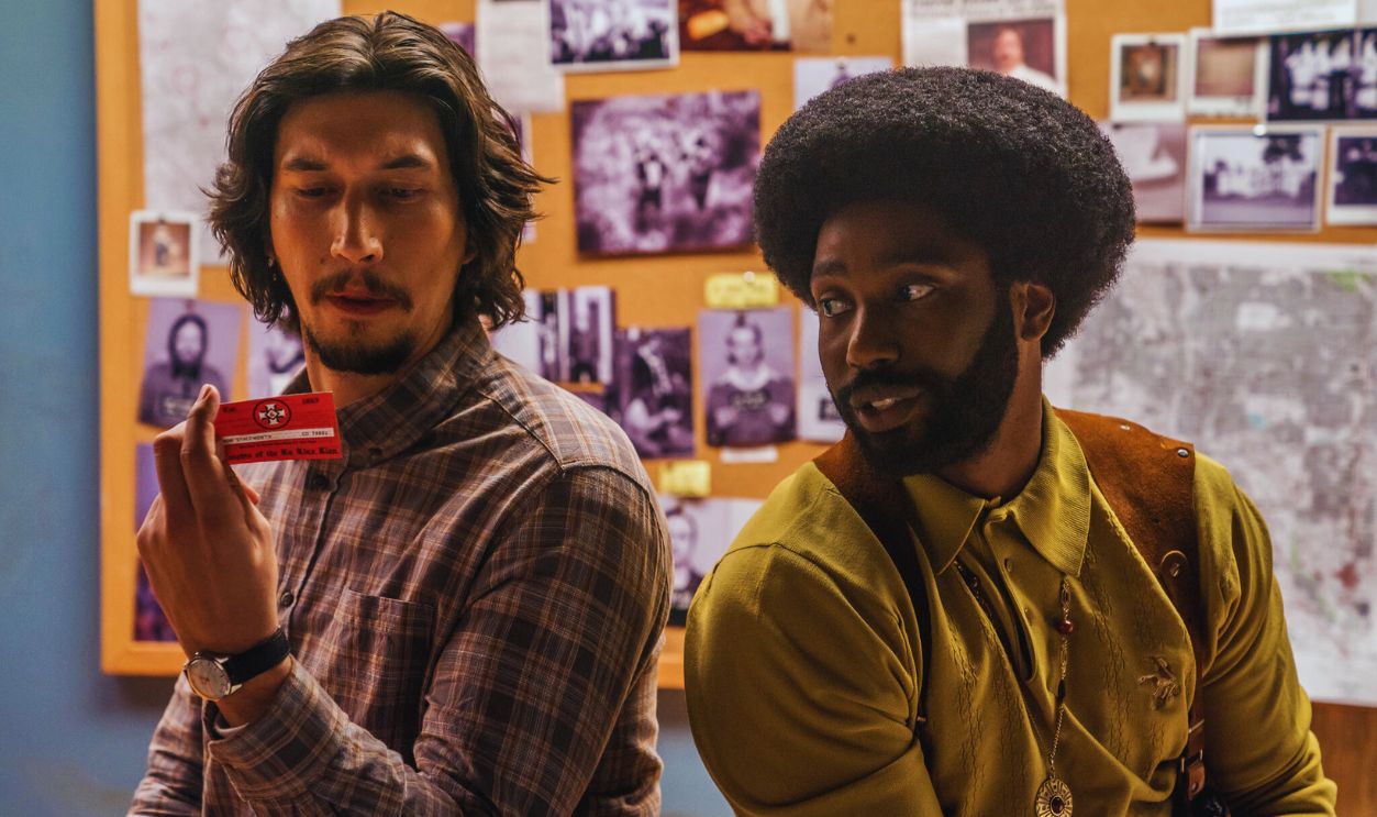 Screenshot from BlacKkKlansman (2018)