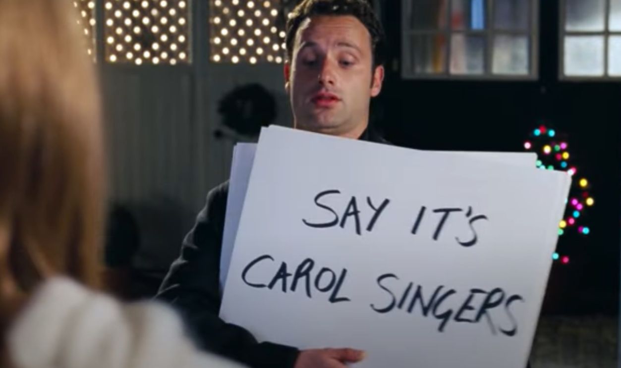Screenshot from Love Actually (2003)