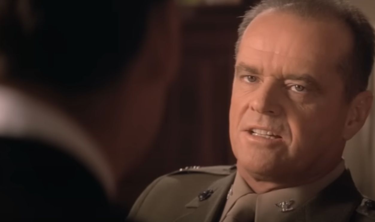 Screenshot from A Few Good Men (1992)