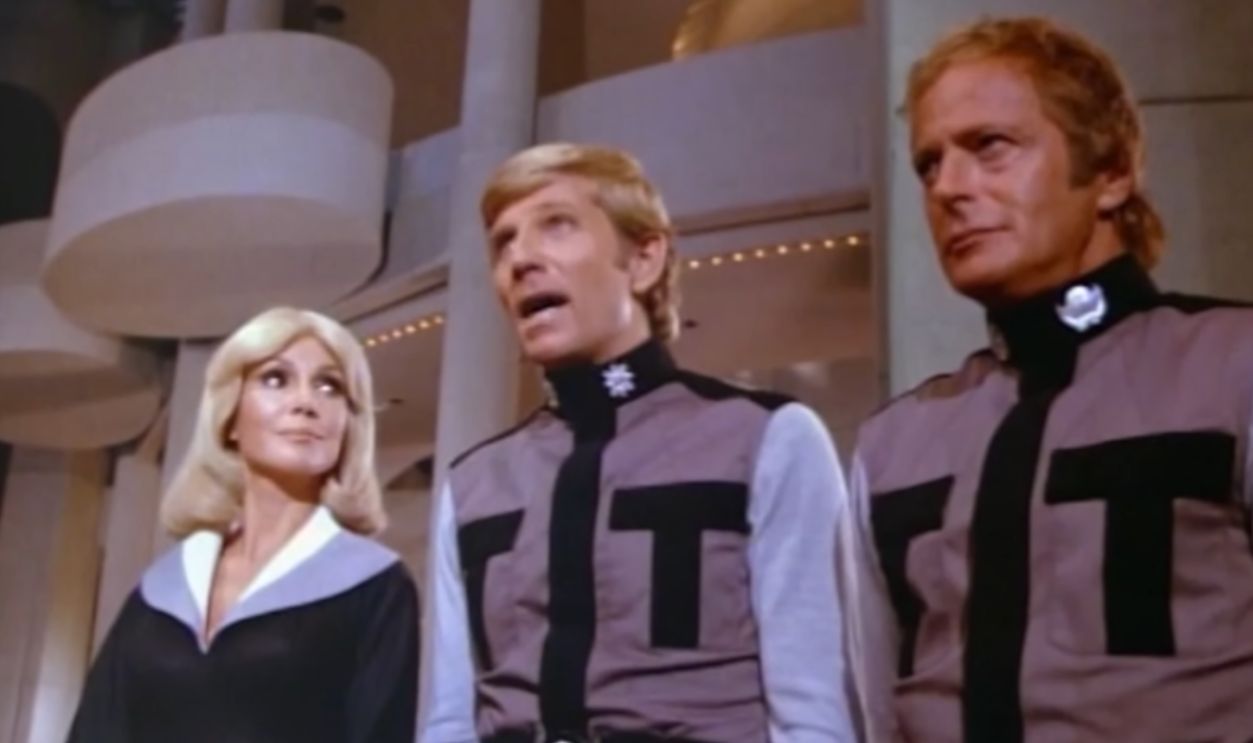 Screenshot from NBC, Fantastic Journey (1977)