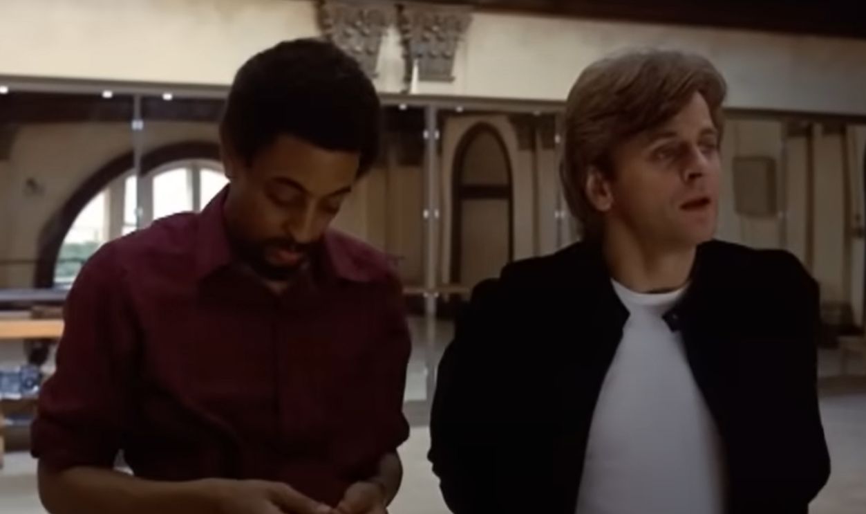 Screenshot from White Nights (1985)