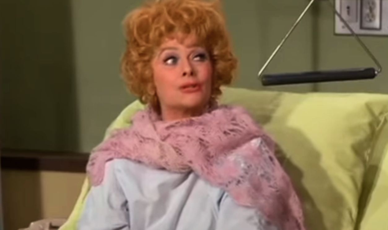 Lucille Ball’s Leg In Here’s Lucy